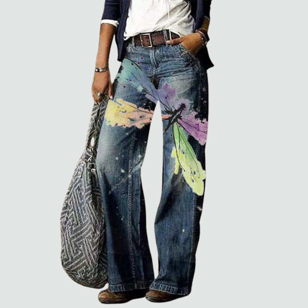 The Hallie Wide Leg Denim