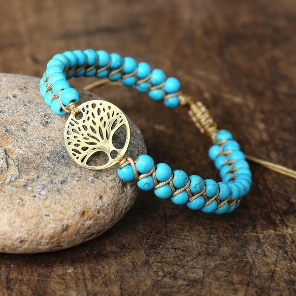 The Anna Handmade Turquoise Stone