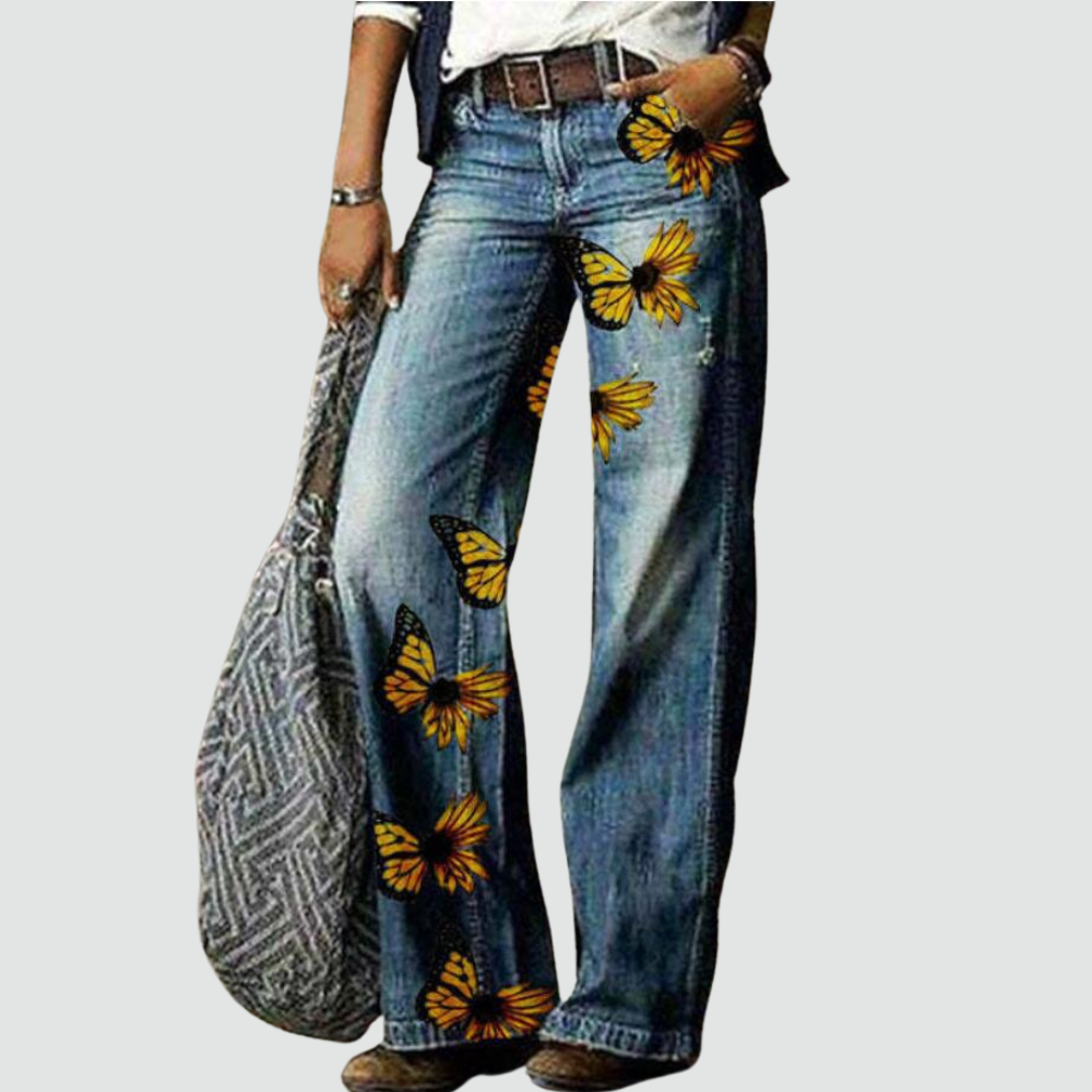 The Poppy Wide Leg Denim