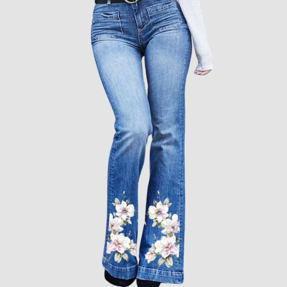 The Jovie Flared Denim