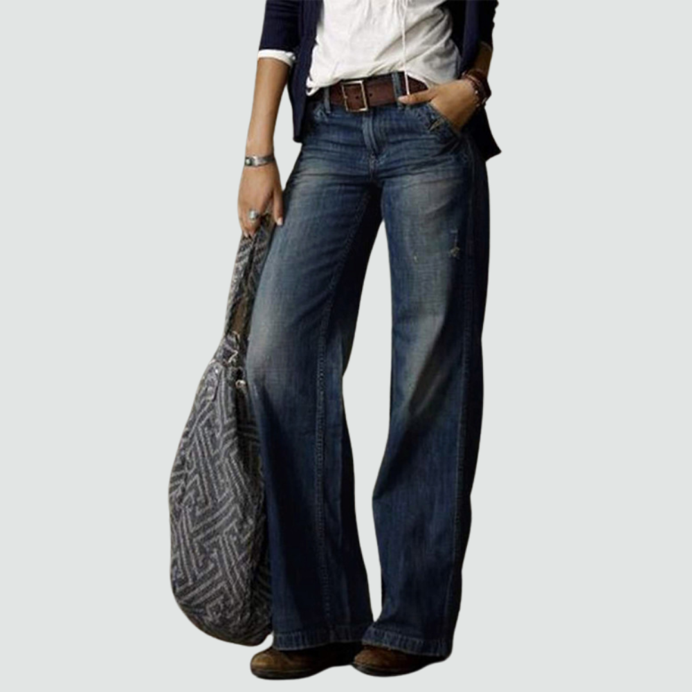 The Ottilie Wide Leg Denim
