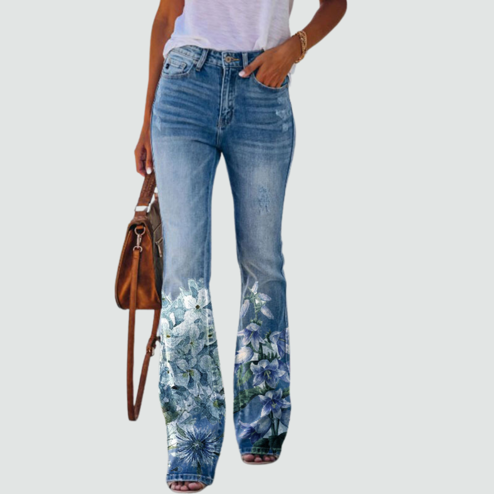 The Ameliana Flared Denim