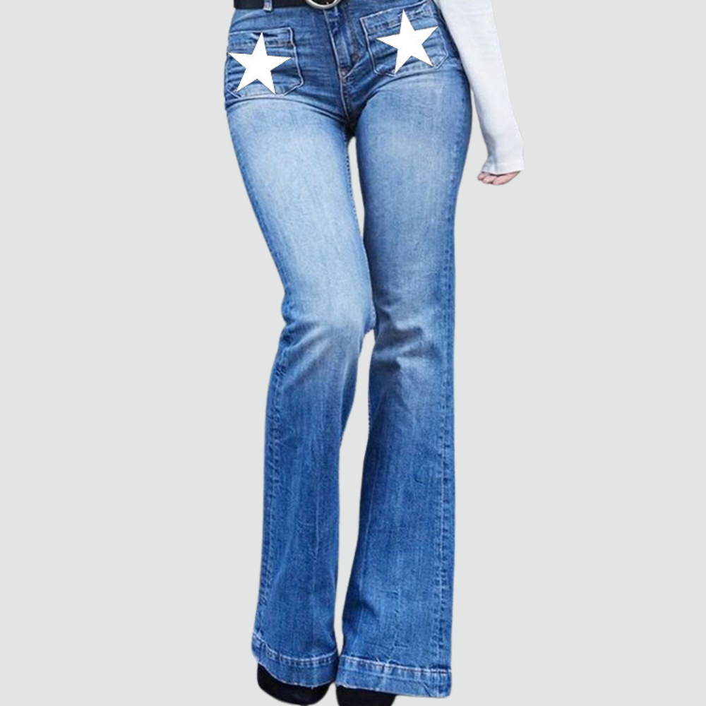 The Kaelith Flared Denim