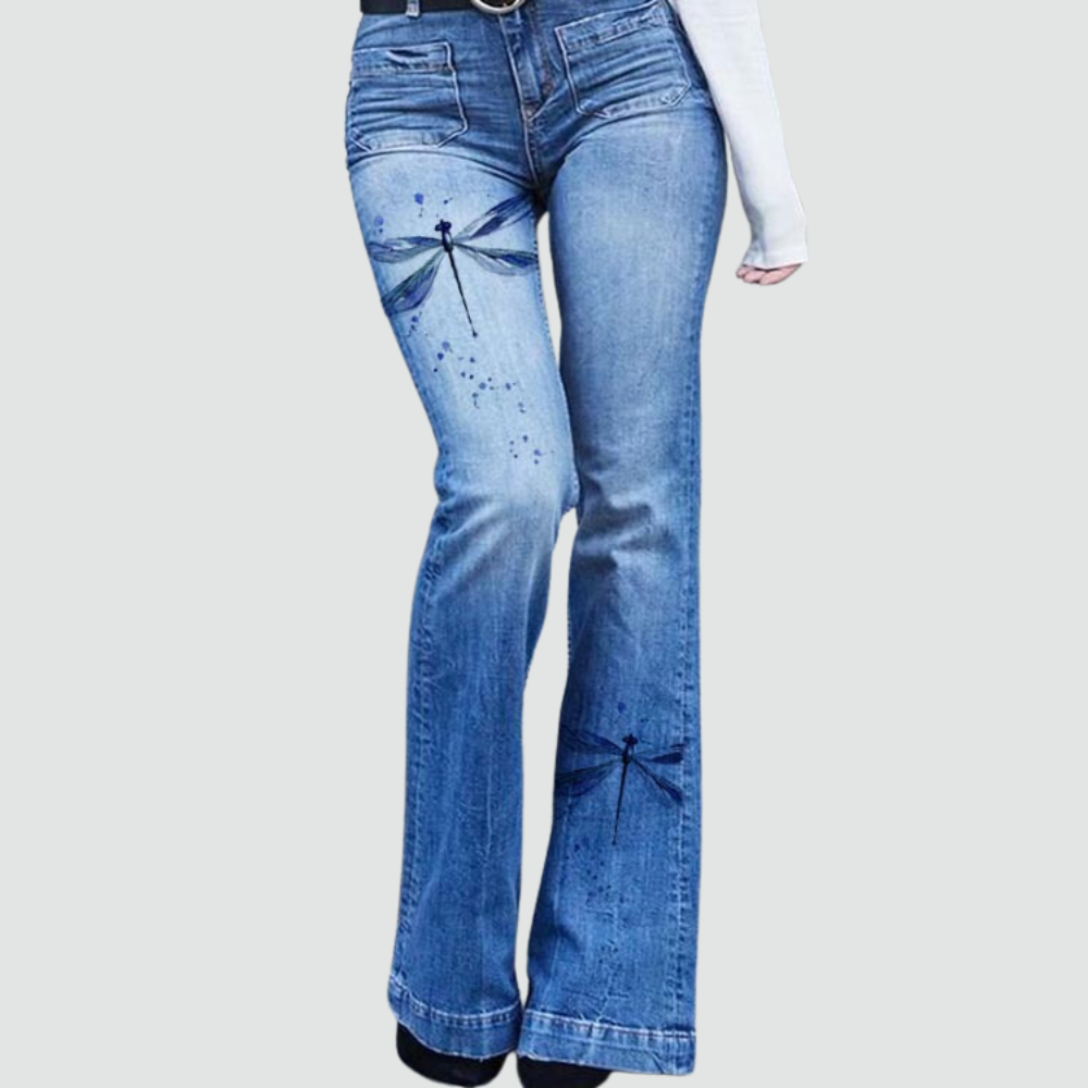 The Mireille Flared Denim