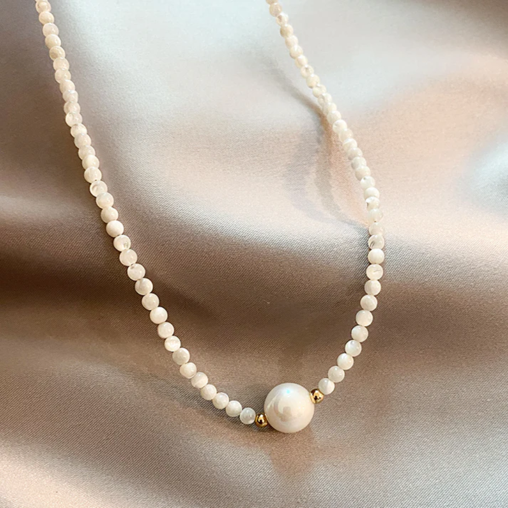 The Audrey Elegant Pearl Necklace
