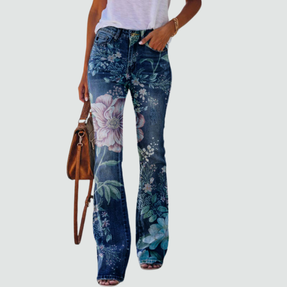 The Bellamy Flared Denim