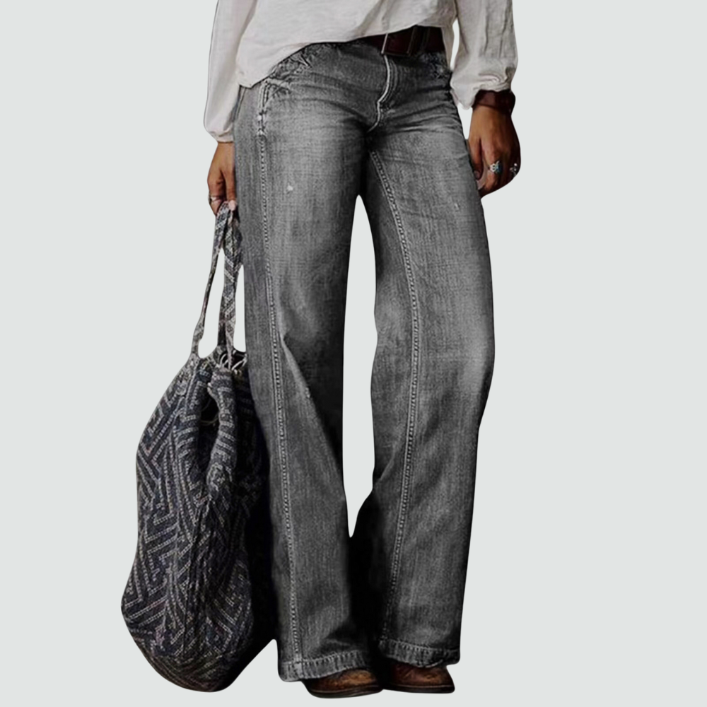 The Lottie Wide Leg Denim