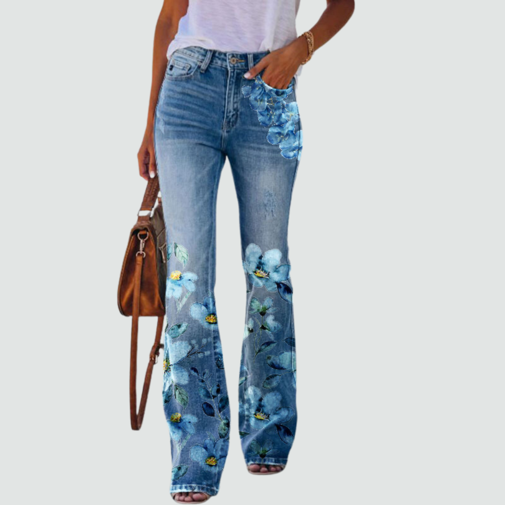 The Elowen Flared Denim
