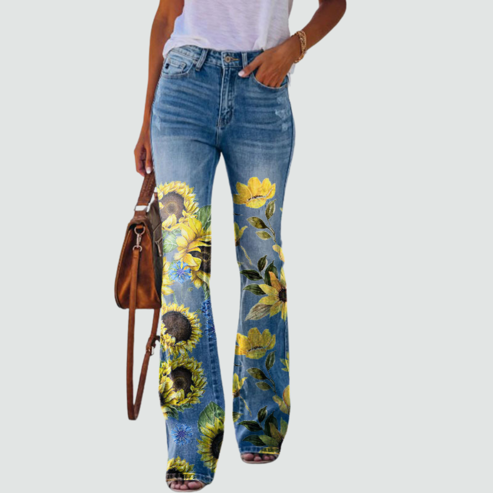 The Fiora Flared Denim