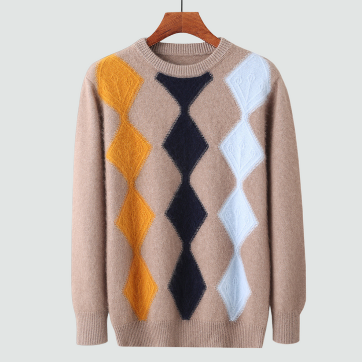 The Art Rhombus Crewneck Sweater