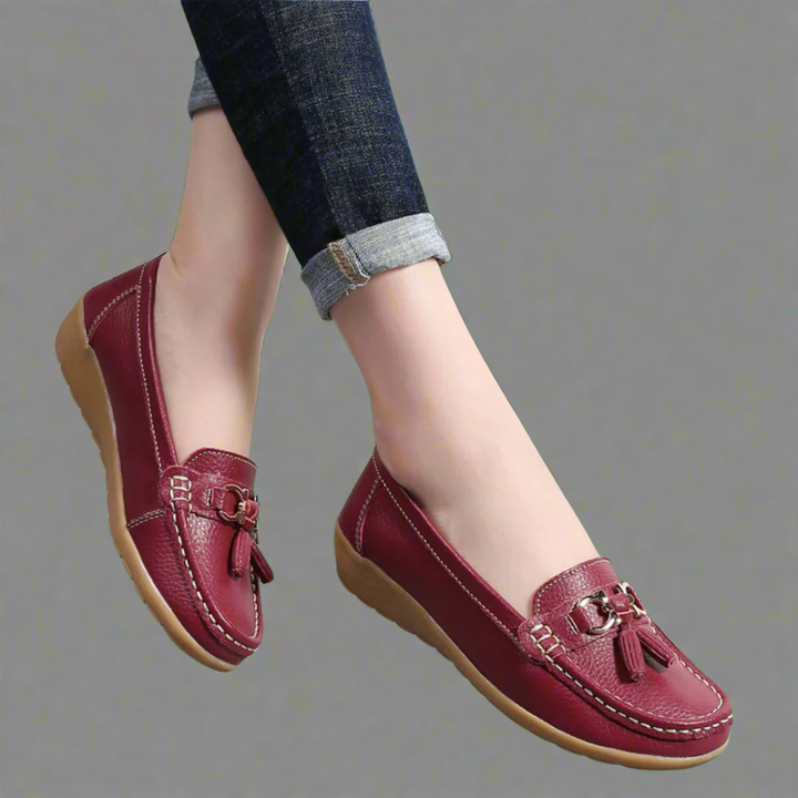 Answina | Orthopedic Half Shoes Made of Premium Leather