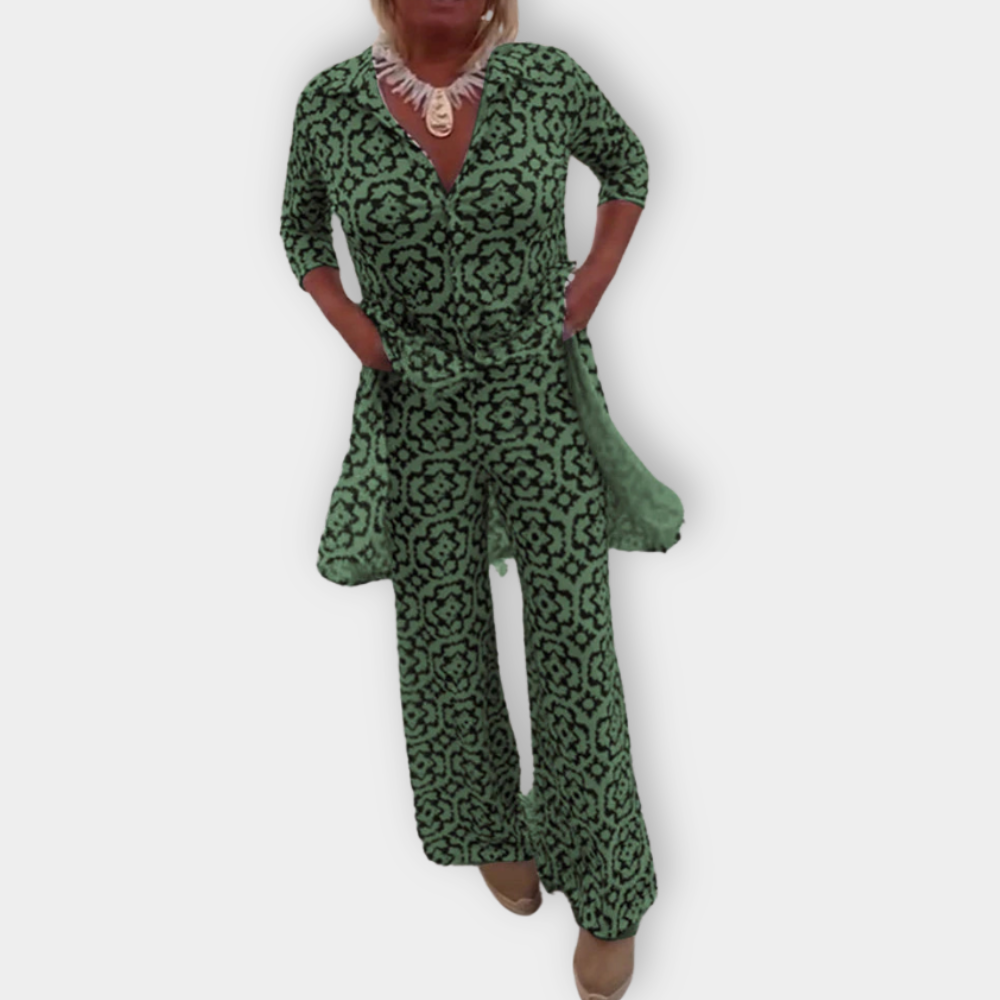Sofiah - Printed 2-Piece Set