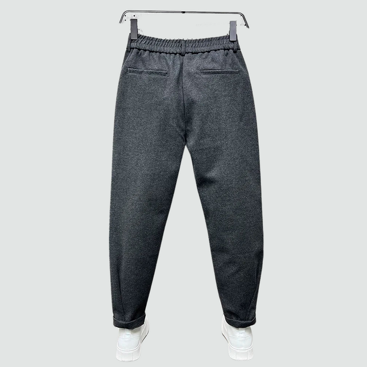 The Zaccaria Elegant Heathered Pants