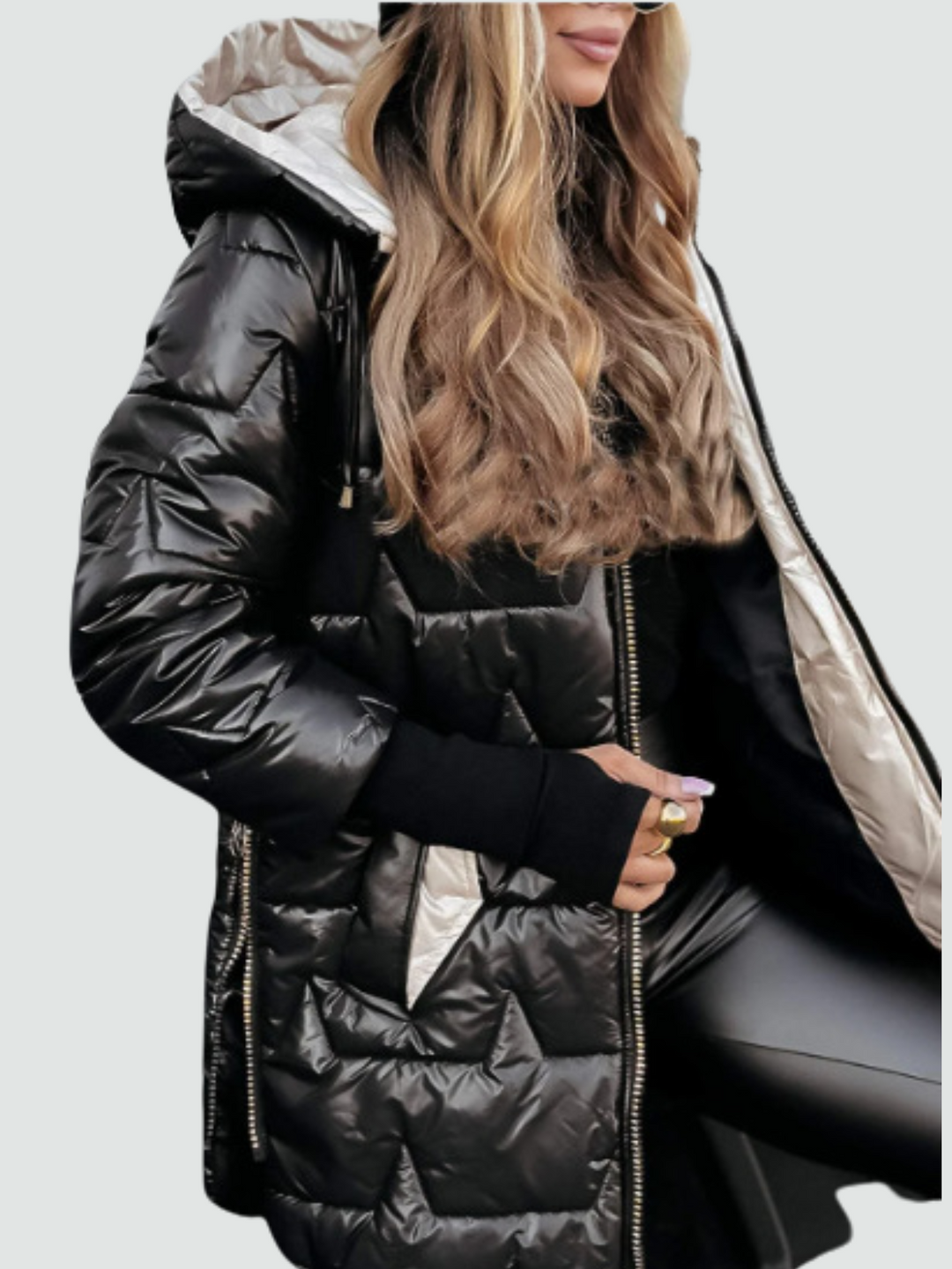 Jasmine - Cotton-Padded Jacket