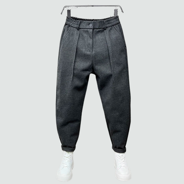 The Zaccaria Elegant Heathered Pants