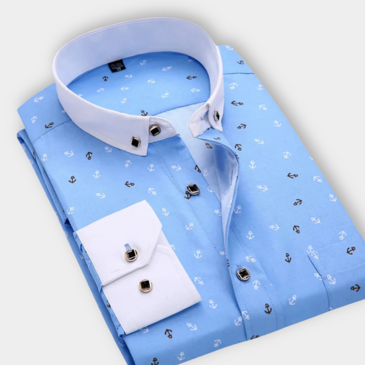 Gerneliese - Nautical Print Shirt