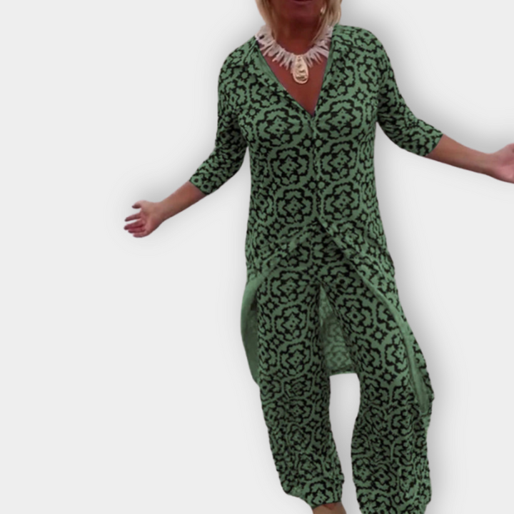Sofiah - Printed 2-Piece Set