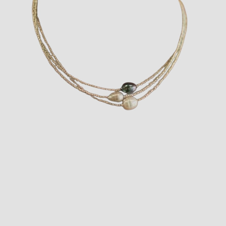 Lory™ | Vintage Layered Pearl Necklace