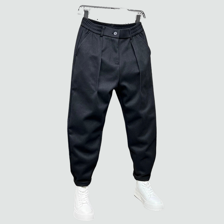 The Zaccaria Elegant Heathered Pants