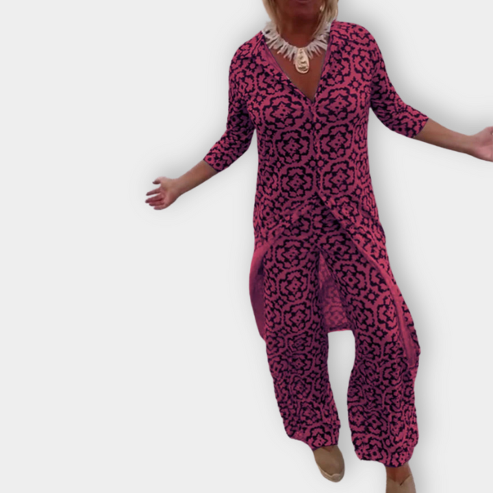 Sofiah - Printed 2-Piece Set