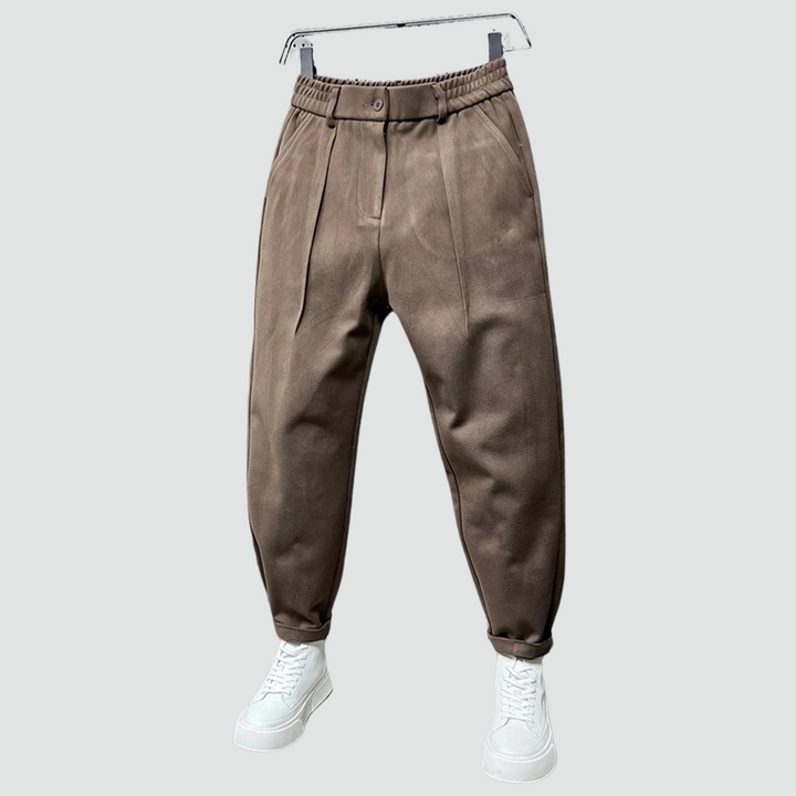 The Zaccaria Elegant Heathered Pants