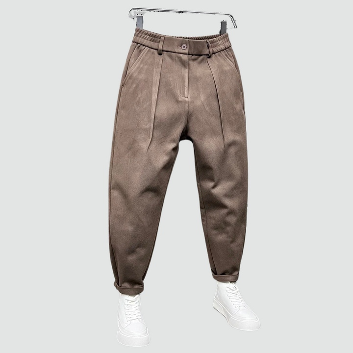 The Zaccaria Elegant Heathered Pants