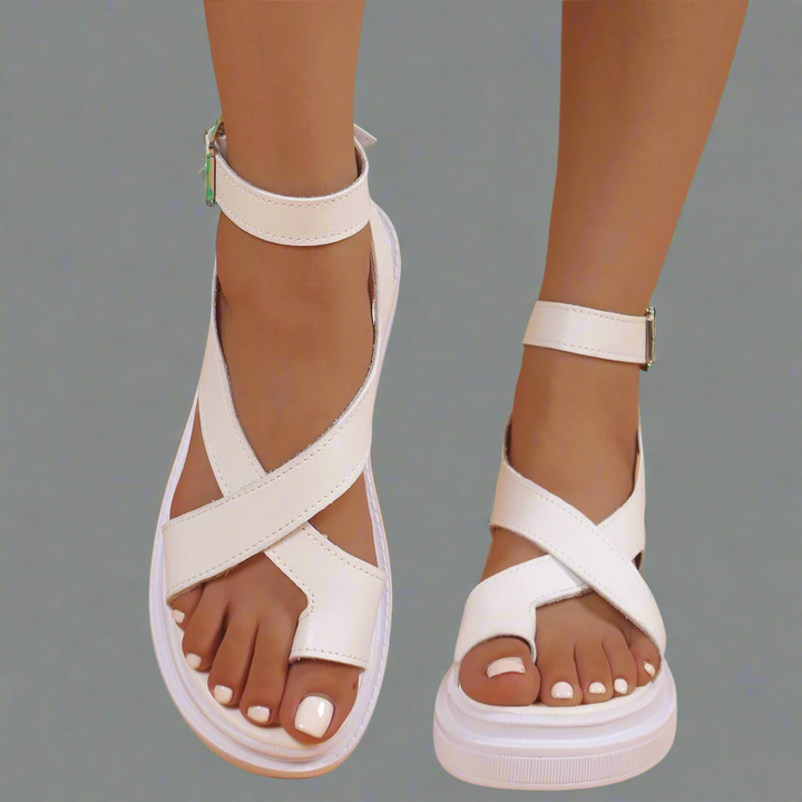 Elsweth | Summer Sandal with Thick Sole Made from Premium Material
