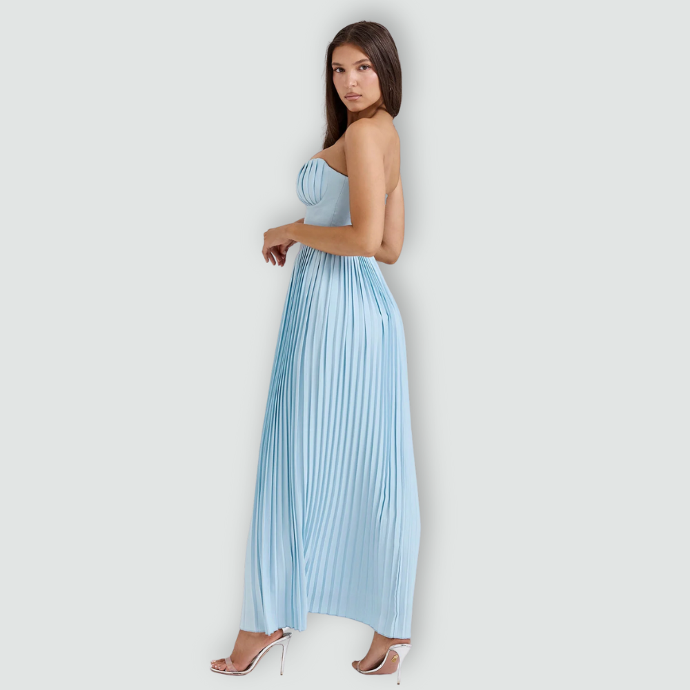 Natalie- Long Dress With Corset