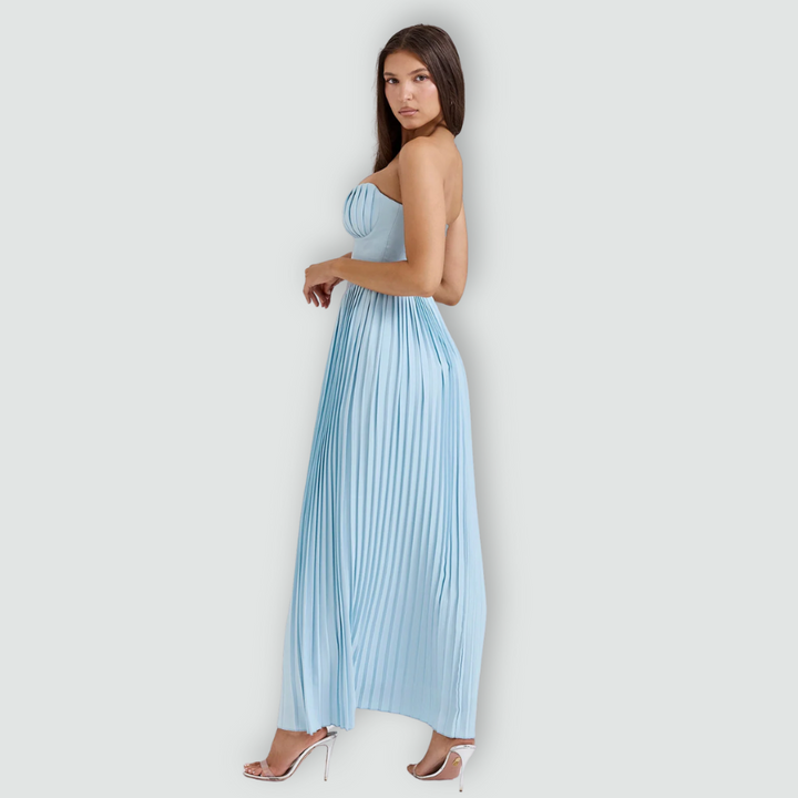 Natalie- Long Dress With Corset