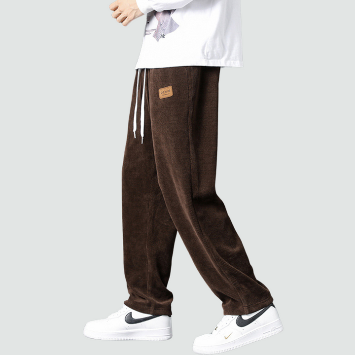 Wyatt - Warm Corduroy Fleece Pants