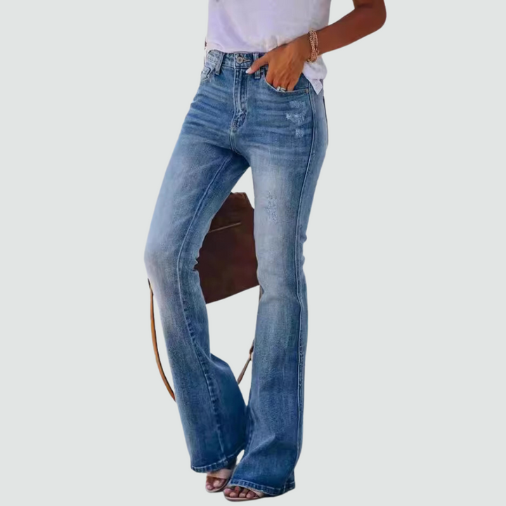 The Isolde Flared Denim