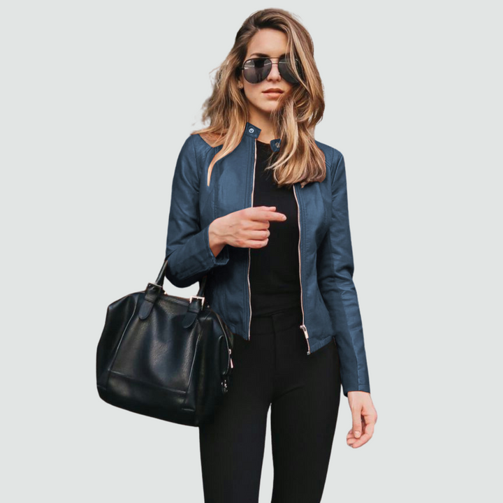 Simona - Vegan Leather Jacket