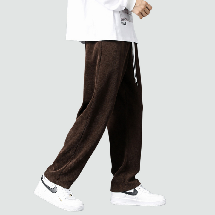 Wyatt - Warm Corduroy Fleece Pants