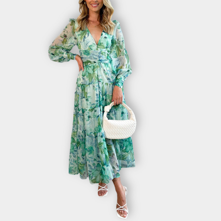 Zarina – Floral Wrap Dress