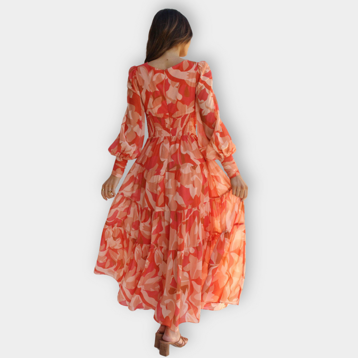 Zarina – Floral Wrap Dress