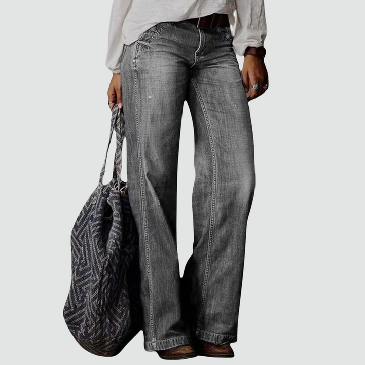 Joan - Straight Wide-Leg Pants