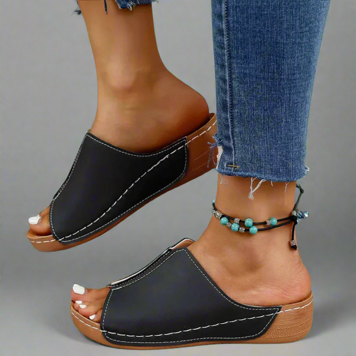 Noemi | Handmade Wedge Sandals Made from Premium Material