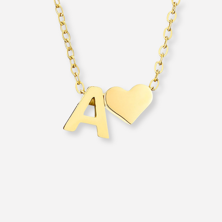Ria™ | Heart and Initial Necklace