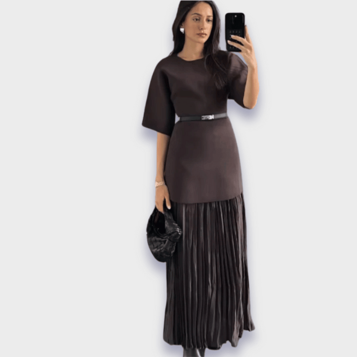 Zelinda | Elegant Dress Made from Premium Fabric