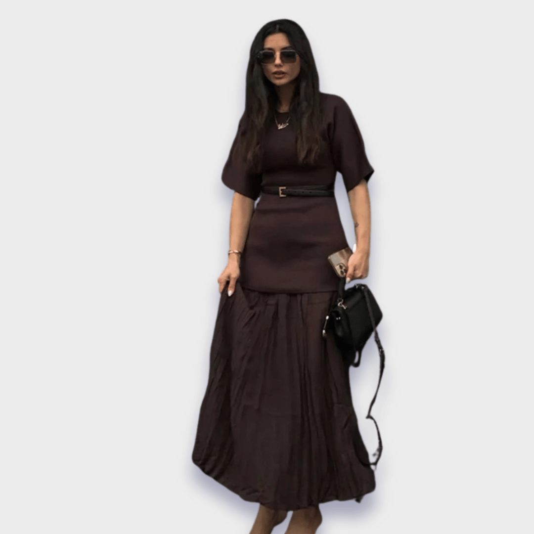 Zelinda | Elegant Dress Made from Premium Fabric