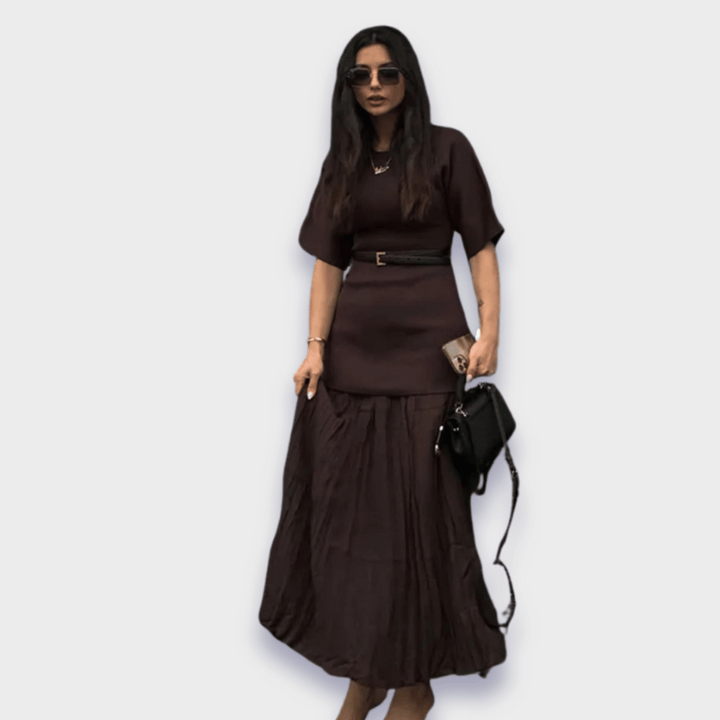 Zelinda | Elegant Dress Made from Premium Fabric