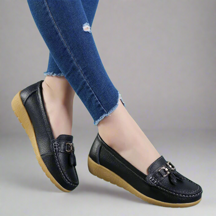 Answina | Orthopedic Half Shoes Made of Premium Leather