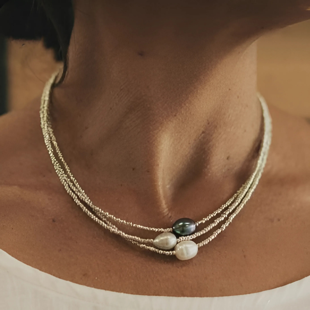 Lory™ | Vintage Layered Pearl Necklace