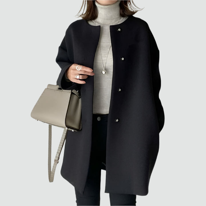 The Aiko Elegant Straight Coat