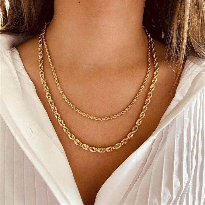 Riza™ | Rope-Shaped Necklace