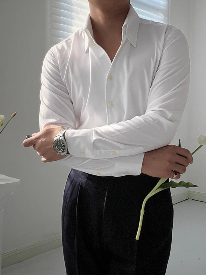 Kevin - V-Neck Bamboo Shirt