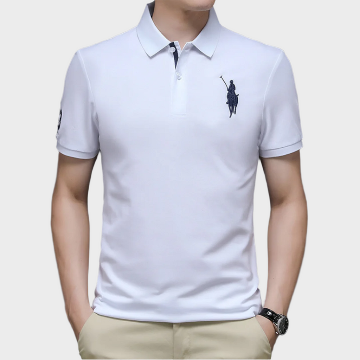RALPH | ELEGANT POLO WITH EMBROIDERY
