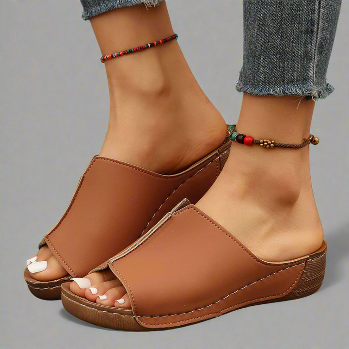 Noemi | Handmade Wedge Sandals Made from Premium Material