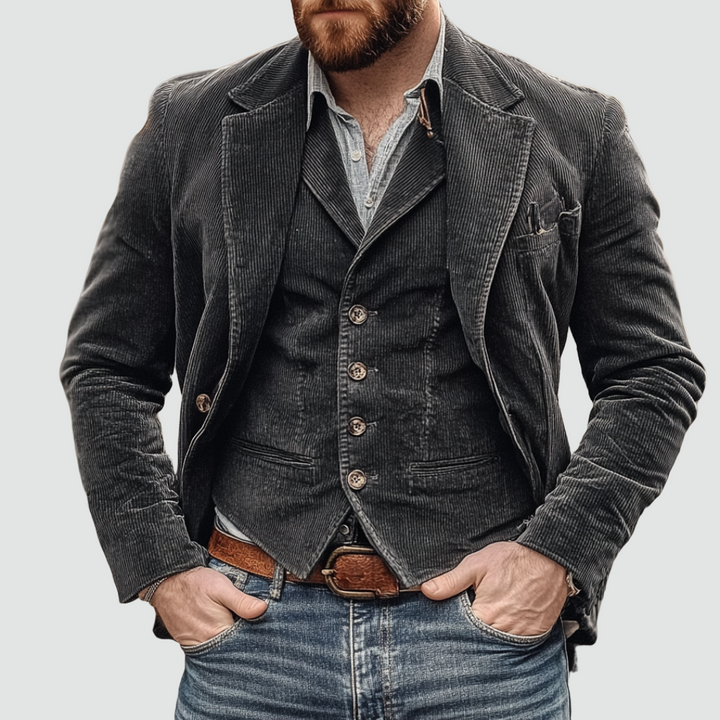 Adan - Vintage Blazer and Vest