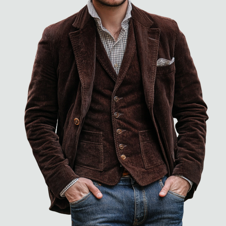 Adan - Vintage Blazer and Vest